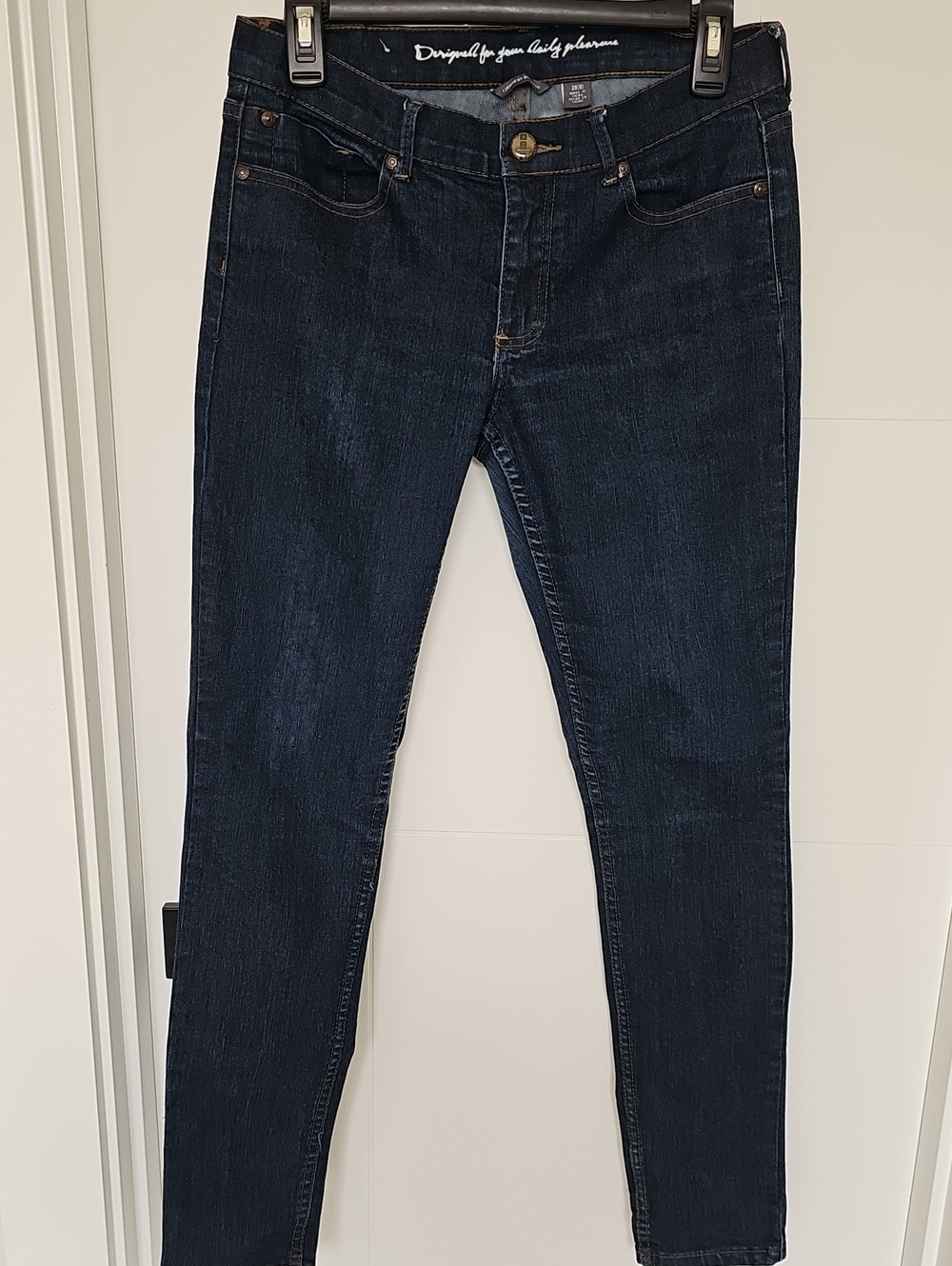I Jeans By Buffalo Dark Blue Slim Fit Jeans Womens Sz 8 (29)